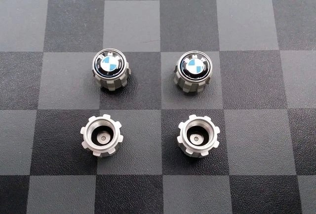 BMW Logo Valve Caps (Set of 4)