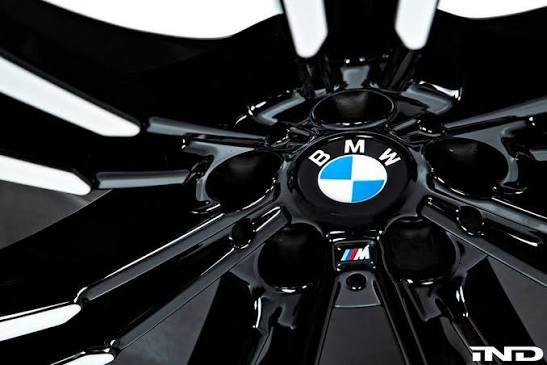 BMW logo floating hub caps (set) ø 56mm