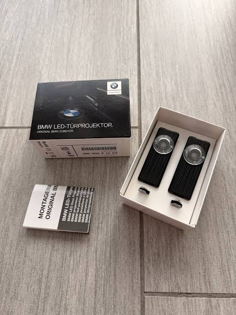 BMW set of LED door projectors 68mm (BMW & M logo)