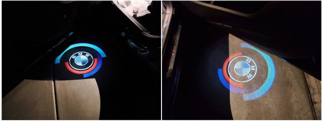 BMW set LED Door Projectors 50mm, 50 Years M