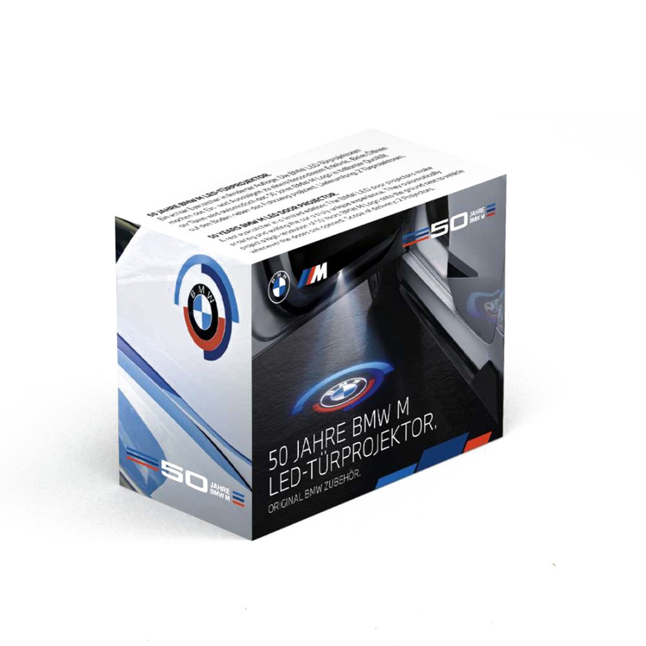 BMW set LED Door Projectors 50mm, 50 Years M