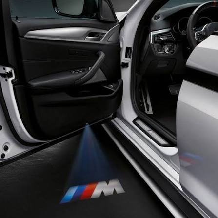 BMW set of LED Door Projectors 50mm (BMW & M logo)