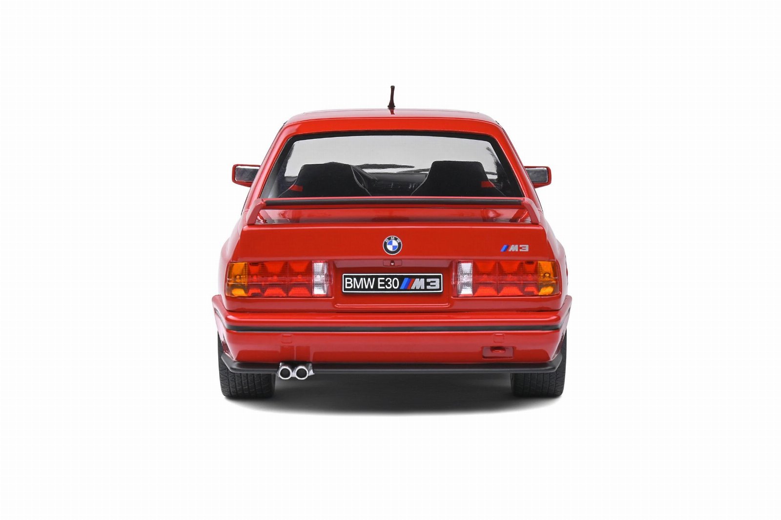 BMW M3 (E30) 1:18 Scale Diecast Miniature in Red.