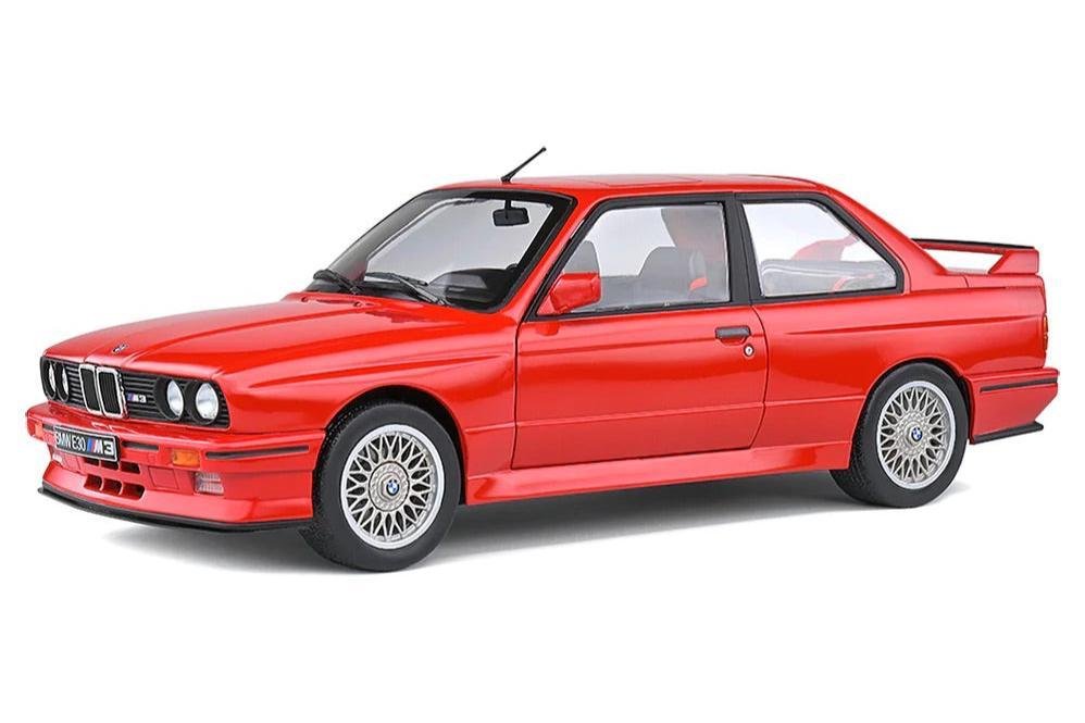 BMW M3 (E30) 1:18 Scale Diecast Miniature in Red.