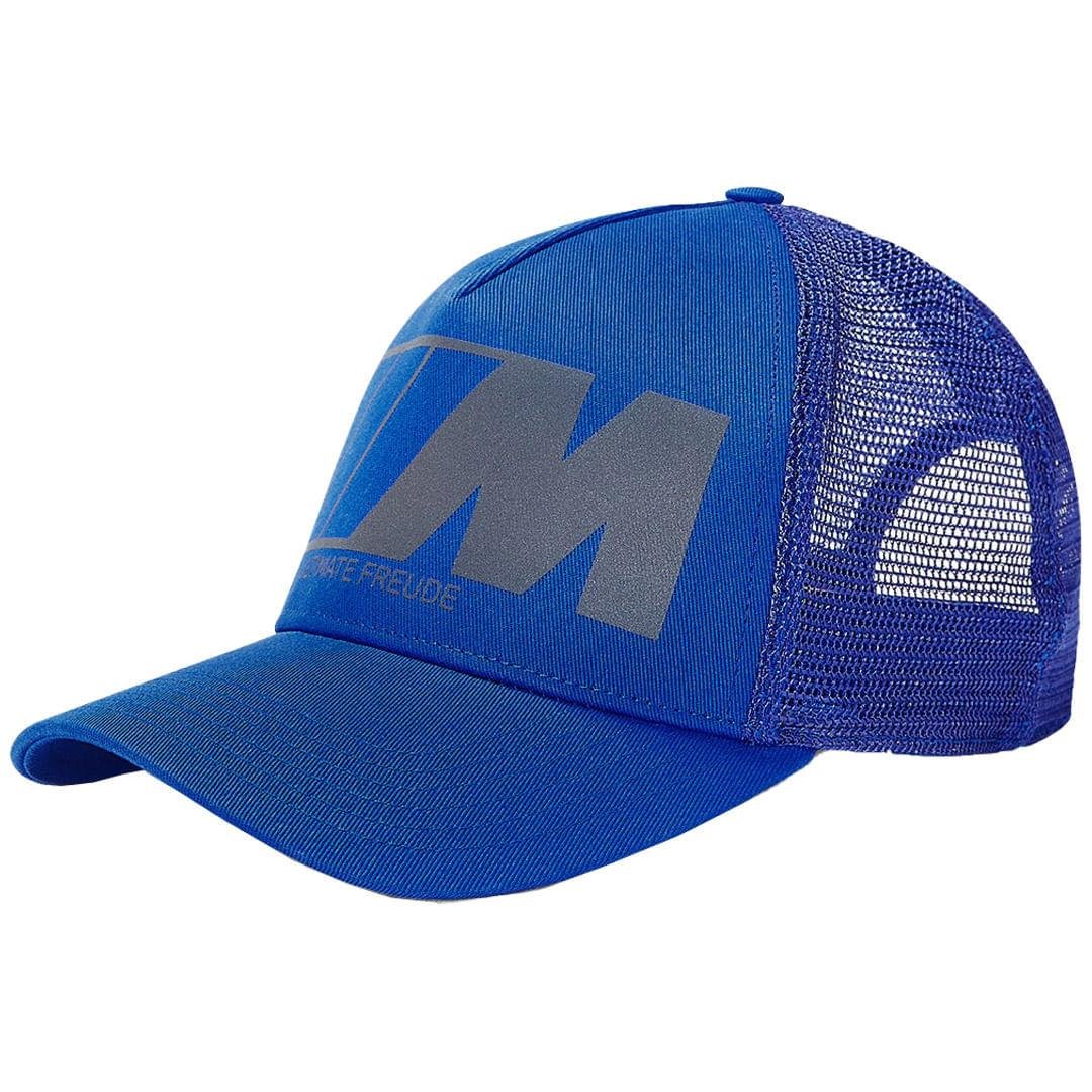 BMW M Reflective Trucker Cap in Blue