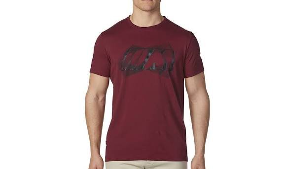 BMW Men's M Logo T-Shirt (Burgundy)