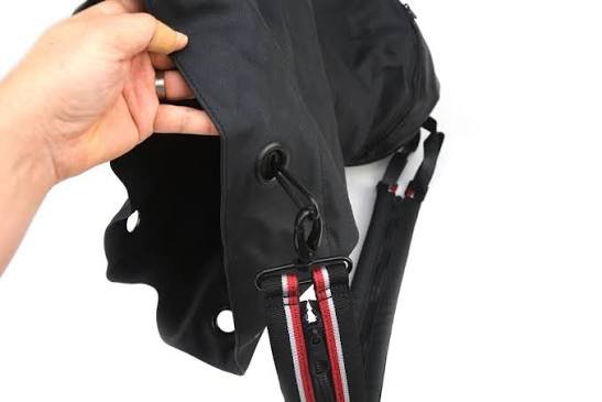 MINI JCW Sailor Bag / Duffel Backpack (Black)