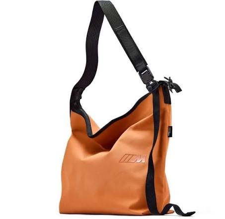 BMW M Shoulder Bag in Cognac.