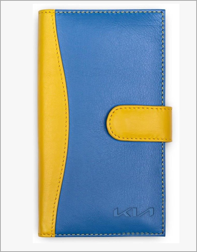 K-Smart She Finder Leather Wallet (Blue)