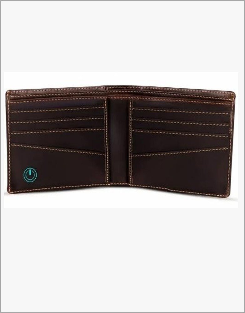 K-Smart Finder Leather Wallet (Brown)